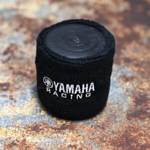 Yamaha Racing Brake/Clutch Reservoir Cover-Black