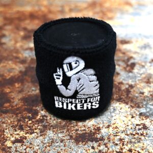 Respect Bikers Brake Reservoir Cover-Black